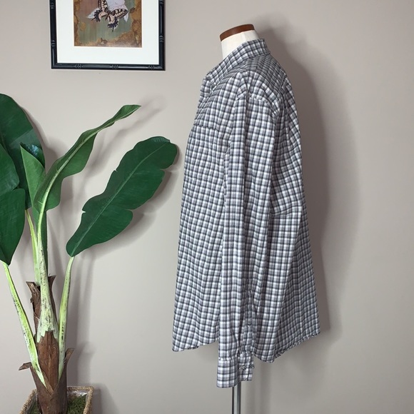 Eddie Bauer Relaxed Fit Plaid Button Down Lightweight Flannel Shirt, Men’s L - Picture 3 of 12